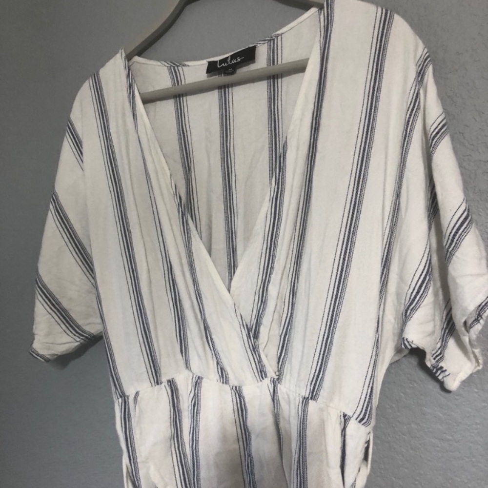 Striped Romper - Picture 5 of 6